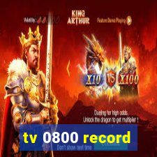 tv 0800 record